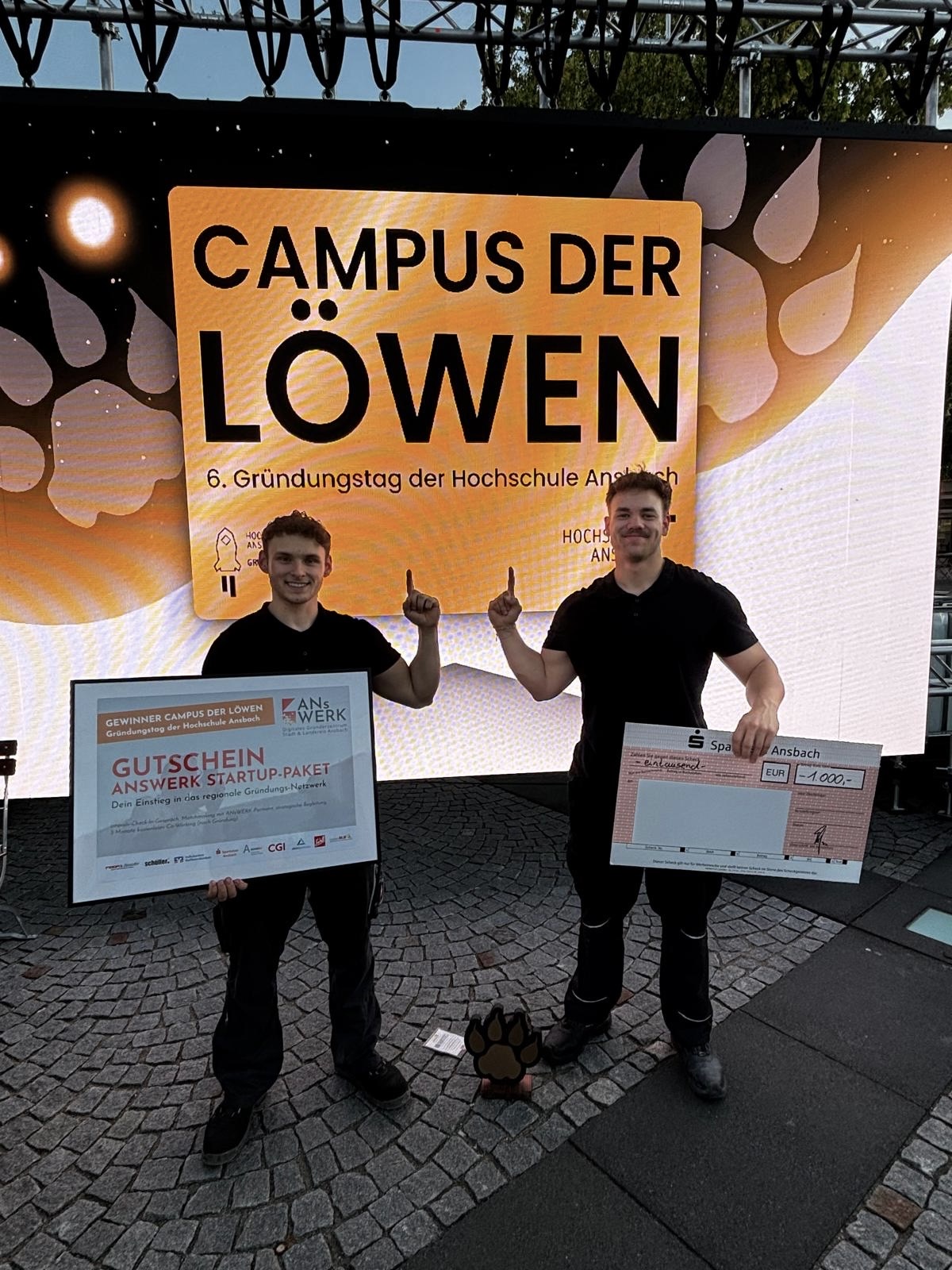 Übergabe der Auszeichnung Campus der Löwen 2026